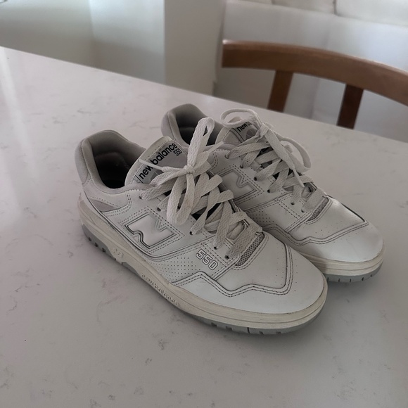 New Balance 550 White/Grey - Picture 1 of 5